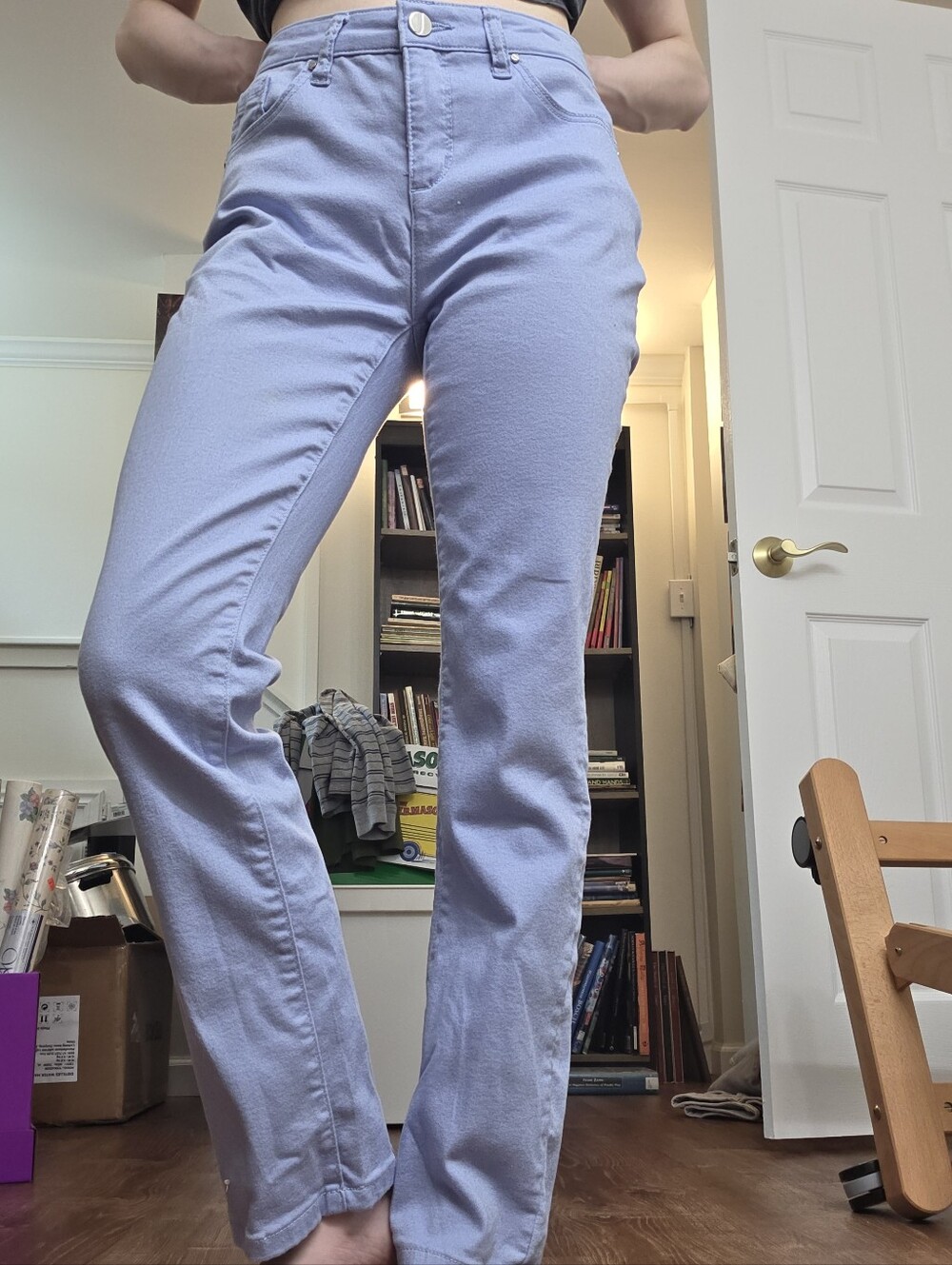Baby Blue Skinny Jeans